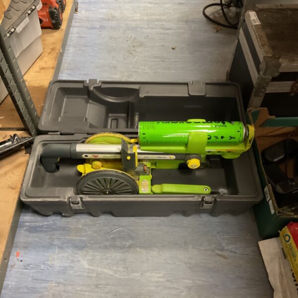 Rocol Easyline line marking system in carrying case, industrial tool.