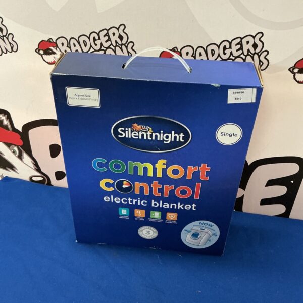Silentnight Comfort Control electric blanket, model 1410, single size.