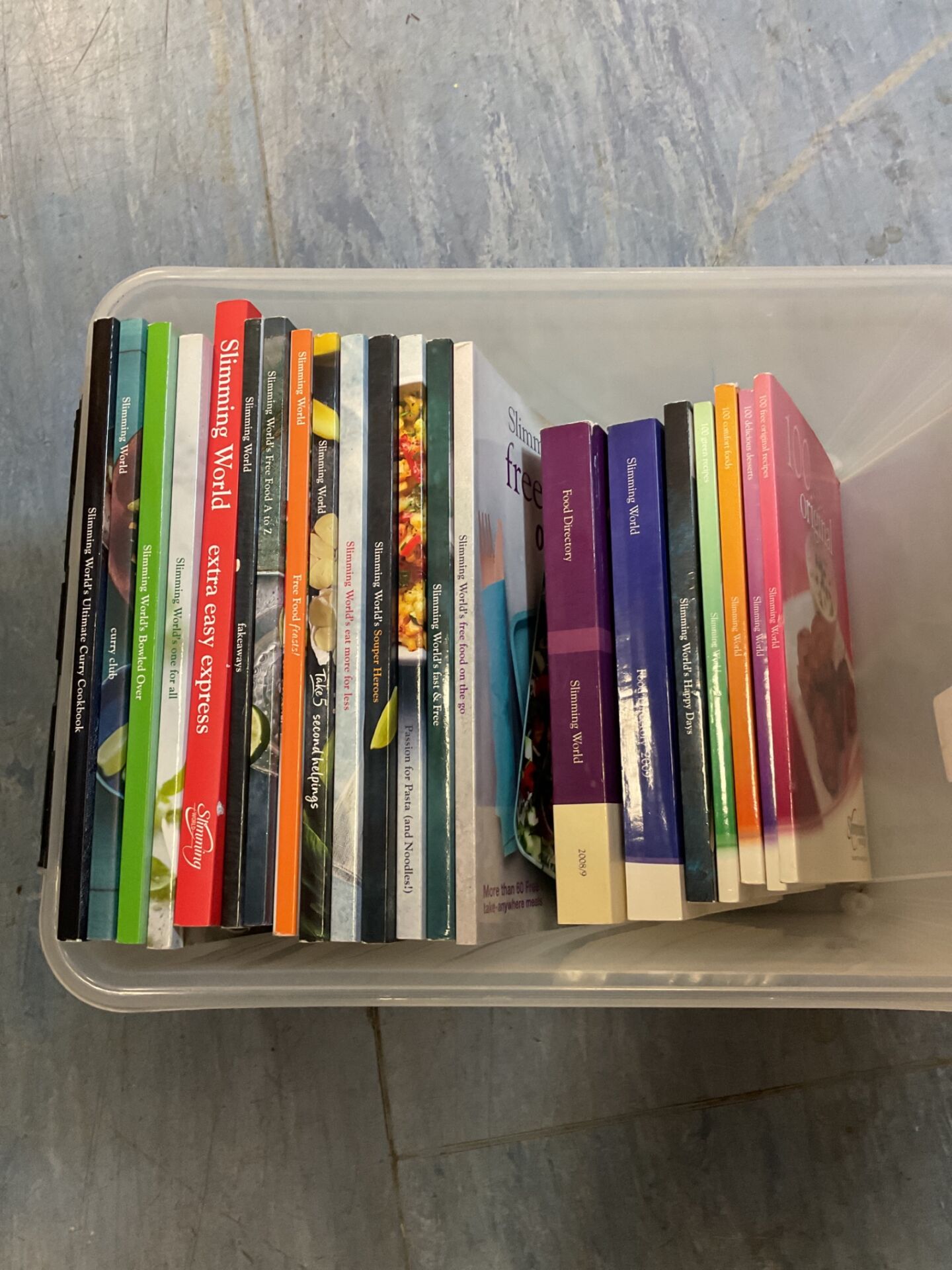 511 Collection of slimming world recipe books