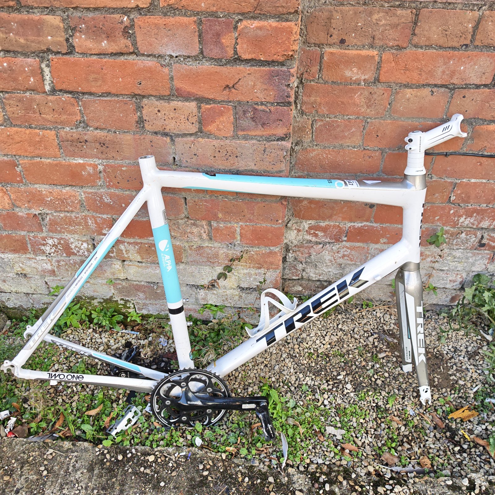 Trek Alpha aluminium bike frame for restoration or custom build.