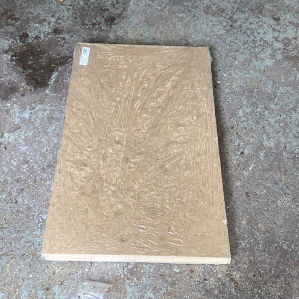 Vintage folding paste table with textured surface and folding legs.