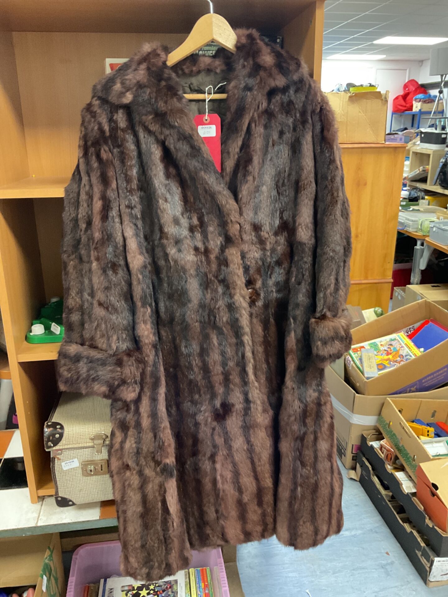 615 Vintage Mink Fur Coat