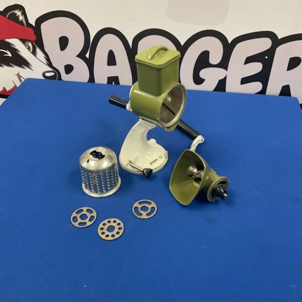 Vintage sponge mincer, Model 32, a classic kitchen tool.