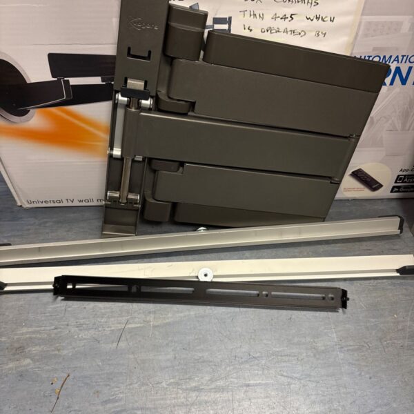 Vogel's full motion TV wall mount arm with aluminium rails and bracket plate