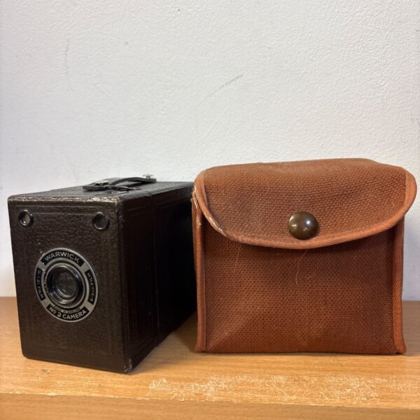 Vintage Warwick No. 2 box camera, a collectible antique.