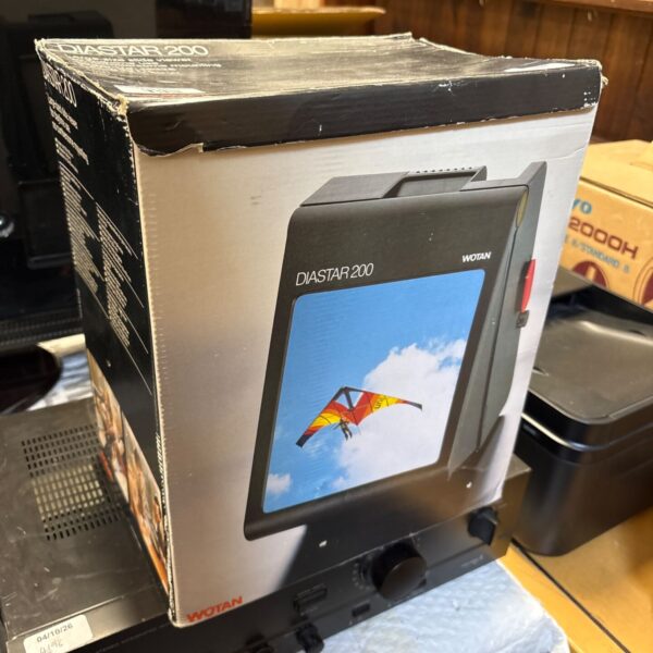 Vintage Wotan Diastar 200 slide viewer in box.
